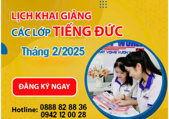 Khai giảng các lớp tiếng Đức đầu Xuân 2025 tại CÔNG TY CP HỢP TÁC QUỐC TẾ NEW WORLD