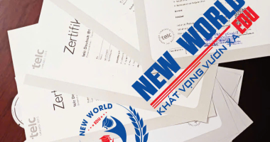 NHỮNG CHIẾC B1 KỲ THI THÁNG 9 LẠI TIẾP TỤC VỀ VỚI TRUNG TÂM DU HỌC NEW WORLD