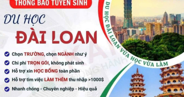 DU HỌC ĐÀI LOAN - LỰA CHỌN PHÙ HỢP CHO NHỮNG GIA ĐÌNH CÓ TÀI CHÍNH TRUNG BÌNH