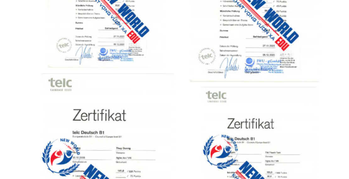 CHÀO ĐÓN THÊM 4 CHIẾC B1 RA LÒ TẠI NEW WORLD EDU