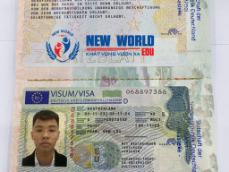 Visa trúng tuyển